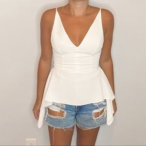 Perfect Night Out White Top